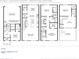 Detailed floorplan layout of townhome, including bedrooms, kitchen, living spaces, and garage at 506 Motivation Nw Cir, Atlanta, GA 30309