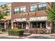Hob Nob restaurant exterior with outdoor patio seating at 2871 Parkridge Ne, Brookhaven, GA 30319