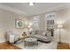 Comfortable living room with neutral tones, hardwood floors, and natural light at 2871 Parkridge Ne, Brookhaven, GA 30319