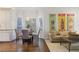 Charming dining area next to the living room, bathed in natural light at 1021 Bluffhaven Ne Way, Atlanta, GA 30319