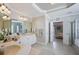 Well-lit bathroom featuring double sinks and a glass-enclosed shower at 1021 Bluffhaven Ne Way, Atlanta, GA 30319