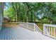 A spacious deck overlooks the private backyard at 1911 Rollingwood Se Dr, Atlanta, GA 30316