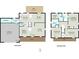 Detailed two-story floor plan showcasing the home's layout, dimensions, and room placement at 1911 Rollingwood Se Dr, Atlanta, GA 30316