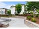 Inviting community space featuring outdoor seating, landscaping, and modern design at 300 Olmstead Way, Alpharetta, GA 30022