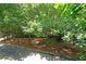 Street view of tree-lined and shady front yard with mulch ground cover at 718 Province Se Pl, Atlanta, GA 30312