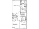 Second floor plan featuring a primary suite, primary bath, walk-in closet, laundry, and two bedrooms at 192 Weldon Rd, Mcdonough, GA 30253