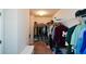 Walk-in closet with ample storage space and organized shelving at 6816 Diamond Dr, Rex, GA 30273