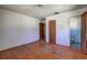 Bedroom with hardwood floors, and bathroom interior view at 118 Ingleside Dr, Jonesboro, GA 30236