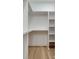 Bright walk-in closet featuring custom shelves and drawers for optimal storage and organization at 625 Home Se Ave, Atlanta, GA 30312