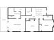 Second level floor plan featuring primary bedroom, 2 bedrooms, 2 baths, walk in closet, laundry and a balcony at 625 Home Se Ave, Atlanta, GA 30312