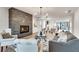 Spacious living room showcases a modern fireplace, comfortable seating, hardwood floors, and an open layout at 625 Home Se Ave, Atlanta, GA 30312