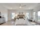Bright main bedroom featuring an area rug, hard wood floors and neutral color palette at 625 Home Se Ave, Atlanta, GA 30312