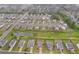 Beautiful aerial view of the neighborhood, highlighting the lush green spaces and community layout at 59 Summer Nw Pl, Cartersville, GA 30121