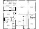Upstairs floor plan showing layout of primary bedroom, sitting room, loft, bedrooms, laundry room and bathrooms at 4058 Rosebay Way, Conyers, GA 30094