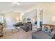 Comfortable living space with high ceilings, plush couches and lots of natural light at 4058 Rosebay Way, Conyers, GA 30094