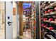 The climate controlled wine cellar offers custom racks at 4058 Rosebay Way, Conyers, GA 30094