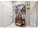 Decorated wine room offers stylish accents, including a wood table at 4058 Rosebay Way, Conyers, GA 30094