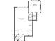 Basement floorplan featuring a recreation room, wet bar, bedroom, and bath at 125 Windy Pines Pass, Roswell, GA 30075