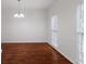 Bright dining room featuring white trim and two windows that let in a lot of light at 1720 Greystone Trce, Conyers, GA 30013