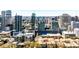 Panoramic view of the city skyline with lush green trees, residential buildings and outdoor pools at 955 Juniper Ne St # 2322, Atlanta, GA 30309