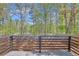 Deck overlooking a peaceful wooded area at 4336 Southvale Dr, Decatur, GA 30034