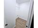 Walk-in closet with ample storage space, including shelving and hanging rods, perfect for organizing your wardrobe at 261 Arborview Dr, Mcdonough, GA 30252