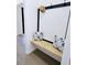 Mud room entryway features a built-in bench at 261 Arborview Dr, Mcdonough, GA 30252
