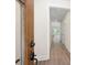 Open entryway with wood-look floors, and a view into the spacious living area at 110 Doris Path, Dallas, GA 30157