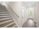 Hallway with staircase leading to the upper level at 110 Doris Path, Dallas, GA 30157