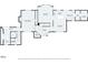 Detailed floor plan showcasing the layout of the main level including kitchen and living spaces at 2023 Stoneleigh Dr, Stone Mountain, GA 30087