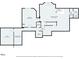 Floor plan featuring recreation room, bedroom, and an exercise room at 2023 Stoneleigh Dr, Stone Mountain, GA 30087
