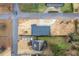 Aerial view of modern home with a dark roof and surrounding neighborhood at 3139 Alston Dr, Decatur, GA 30032