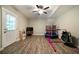 Finished basement with wood floors and potential for recreation and play at 33 Kay Ne Rd, White, GA 30184