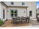 Backyard featuring an outdoor dining set and furniture at 800 Ivy Crest Ln, Canton, GA 30115