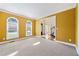 Open living room offers neutral carpet and lots of natural light at 2436 Camden Lake Nw Vw, Acworth, GA 30101