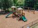 Playground featuring slides and swings within a fenced play area at 2436 Camden Lake Nw Vw, Acworth, GA 30101
