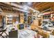 Unfinished basement with exposed utilities and lots of storage space at 3157 Sawyer Ne Ct, Marietta, GA 30066