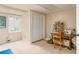 Cozy bedroom features a closet and a sewing station for added convenience at 3157 Sawyer Ne Ct, Marietta, GA 30066