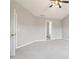 Spacious bedroom featuring vaulted ceilings and a ceiling fan for added comfort at 5512 Village Rdg, Fairburn, GA 30213