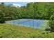 Enjoy community tennis with two well-maintained, fenced courts surrounded by mature trees at 5512 Village Rdg, Fairburn, GA 30213