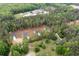 Spacious aerial view of homes near a school at 160 Doris Path, Dallas, GA 30157