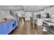 Spacious open-concept layout connecting the kitchen, living room, and dining area, perfect for entertaining at 238 Harmony Lake Dr, Canton, GA 30115