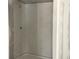 Shower with new hexagon pattern tile, offering modern style at 7301 Staton Pl, Acworth, GA 30102