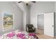 Bright bedroom with vaulted ceilings and a closet at 3567 Sycamore Bnd, Decatur, GA 30034