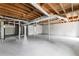 Large unfinished basement with visible ducts and utilities, ready for your personal touch at 4145 White Oak Dr, Winston, GA 30187