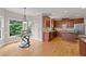 Charming kitchen features granite countertops, stainless steel appliances and breakfast nook at 249 Thorncliff Lndg, Acworth, GA 30101