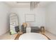 Bedroom features a comfortable grey lounge area and decor at 50 Dartmouth Ave, Avondale Estates, GA 30002