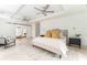 Open main bedroom with a sitting area, sliding barn doors, and natural light at 50 Dartmouth Ave, Avondale Estates, GA 30002