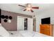 Neutral bedroom featuring a ceiling fan and a large closet at 1418 Foxhall Se Ln # 18, Atlanta, GA 30316