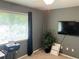 Office space with large window offering light; perfect work or study setup in a quiet environment at 1418 Foxhall Se Ln # 18, Atlanta, GA 30316